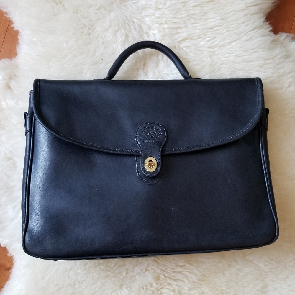 Ghurka Vintage Parker Briefcase Black